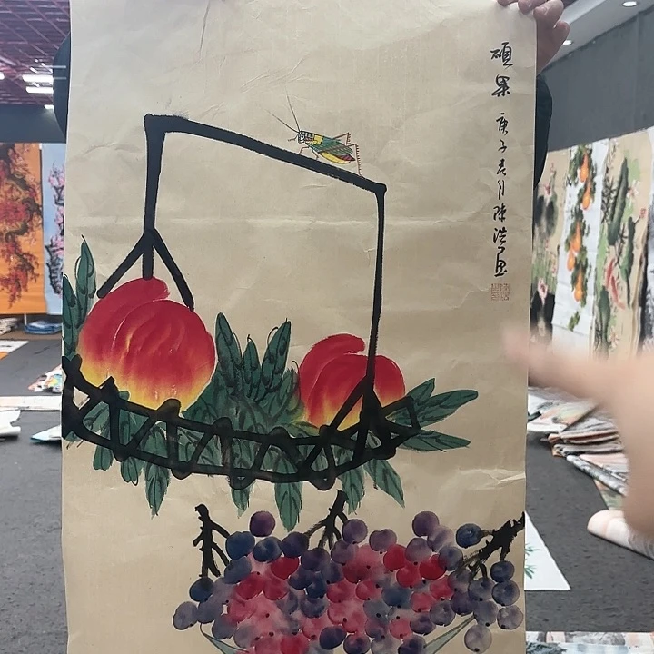 国画无毛或被柔毛和