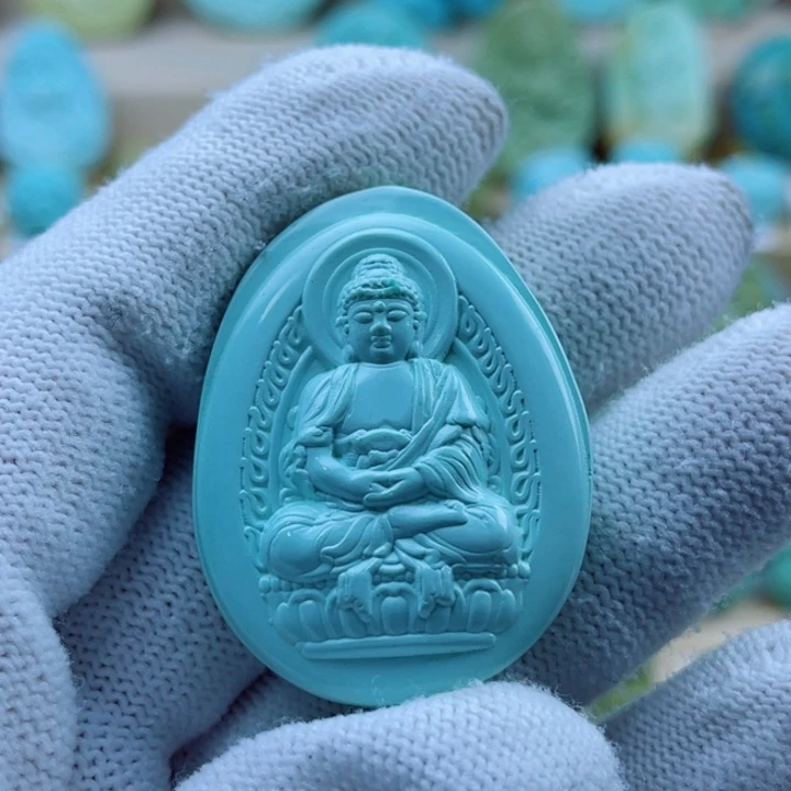 绿松石未镶嵌珠宝奇石