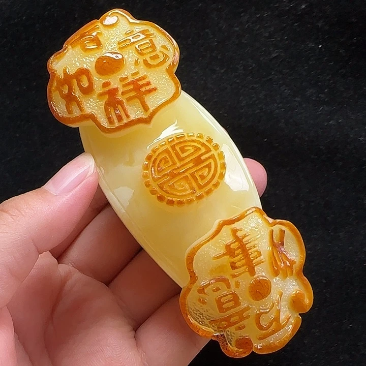 未镶嵌蜜蜡珠宝奇石