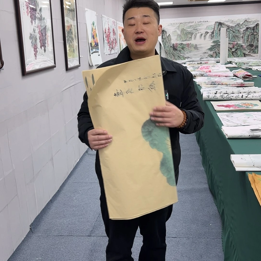 国画宣纸国画作品纯手绘