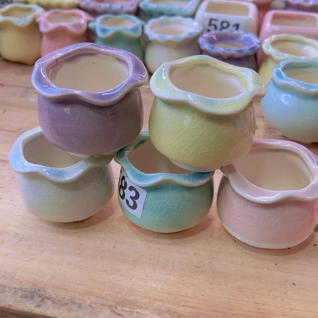 陶瓷花盆当场凑满12包邮