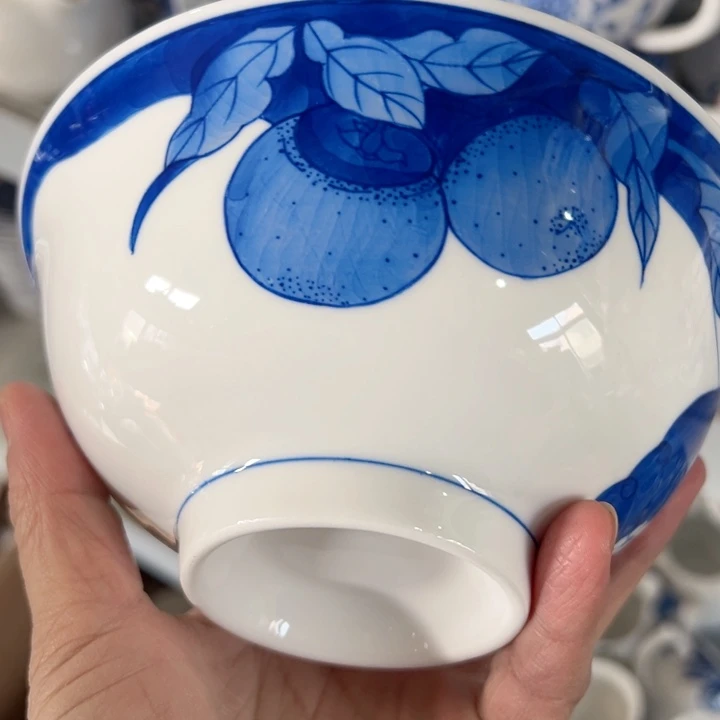 壶六寸面碗手绘陶瓷