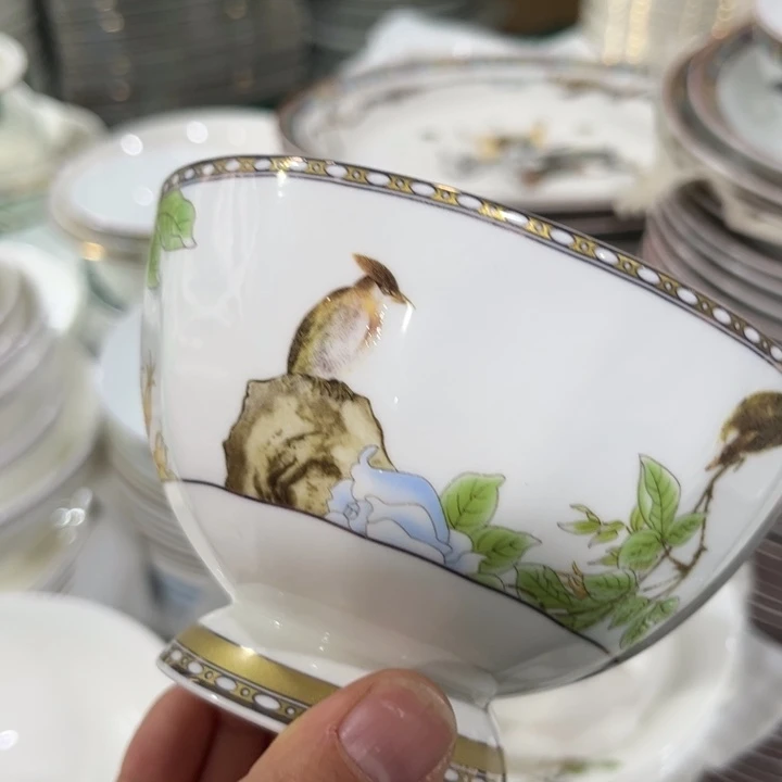 瓷片琴瑟4.5寸六个哇塞