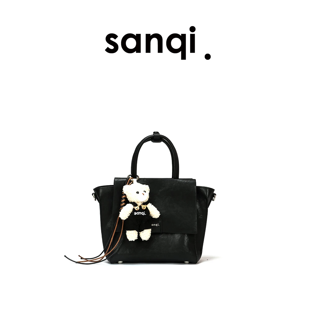 【小熊手提2678-2】sanqimtime小叁七2678-2时尚单肩包翅膀包