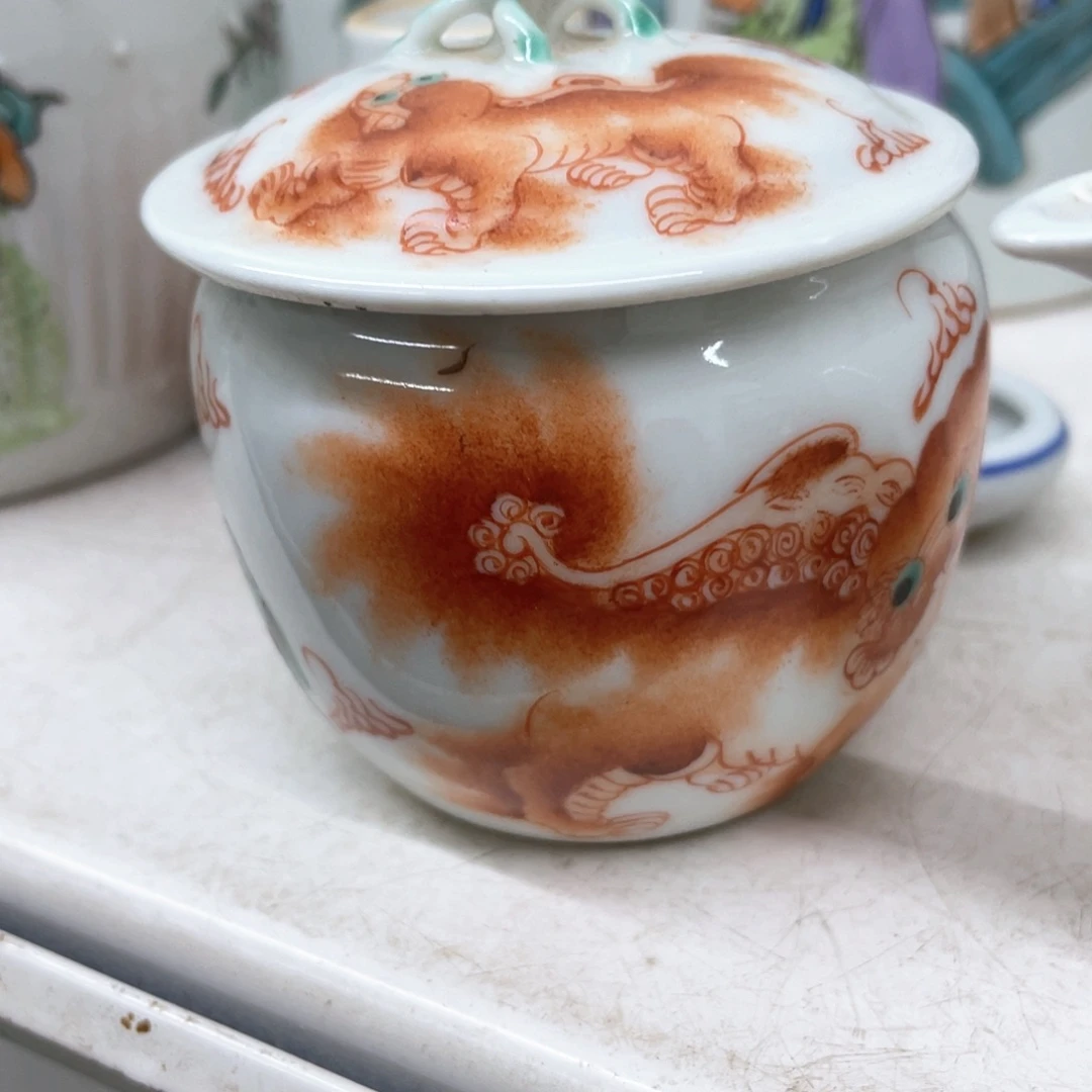 摆件手绘陶瓷作品欣赏