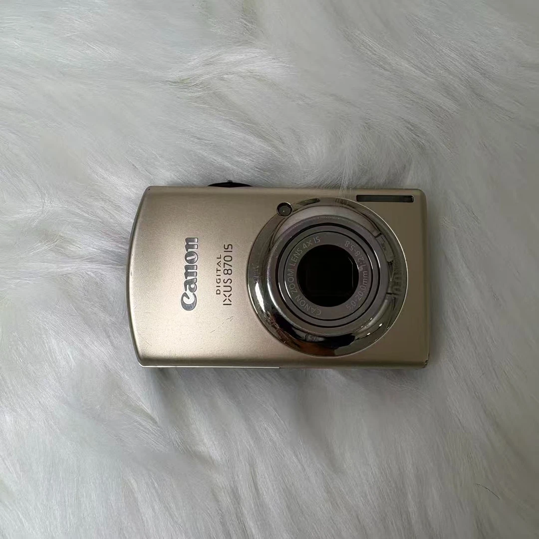9新 Canon/佳能 ixus870 网红数码相机1000万像素复古冷白皮风格