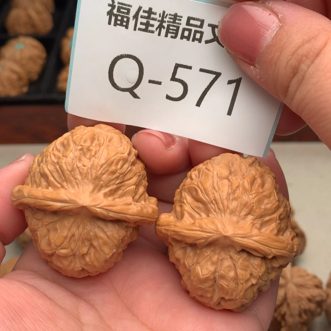 文玩核桃把件42南瓜墩……….