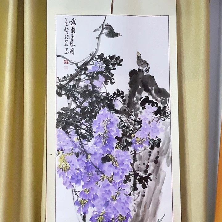 国画张圣敏先生纯手绘作品