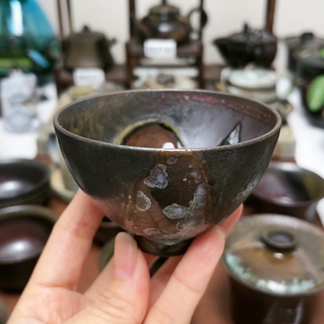 【闪购商品】朝*暮景德柴烧茶具-纯手工茶具