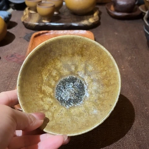 玲姐茶具异形柴烧碗