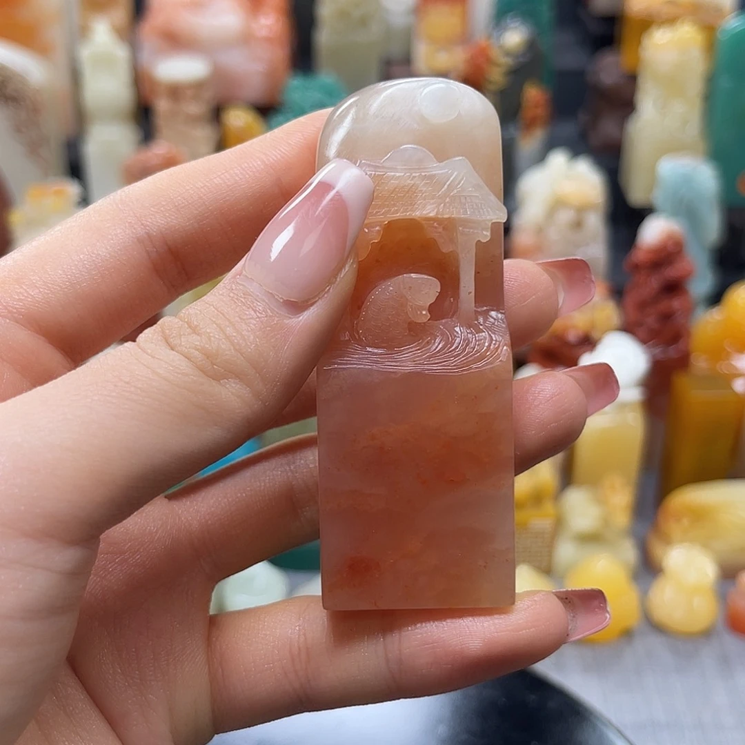 昌化石印石包邮包刻1870