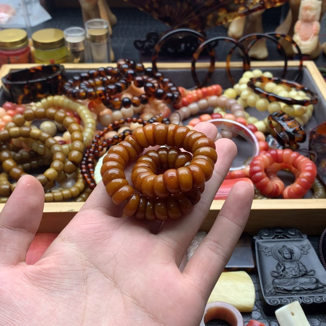 铁合金醋酸（人造纤维）大肠手串
