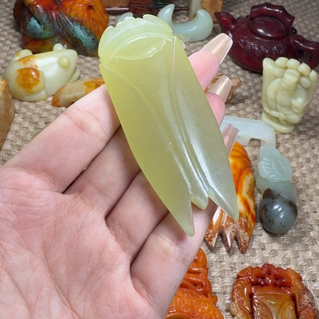 吊坠白玉菩提挂件