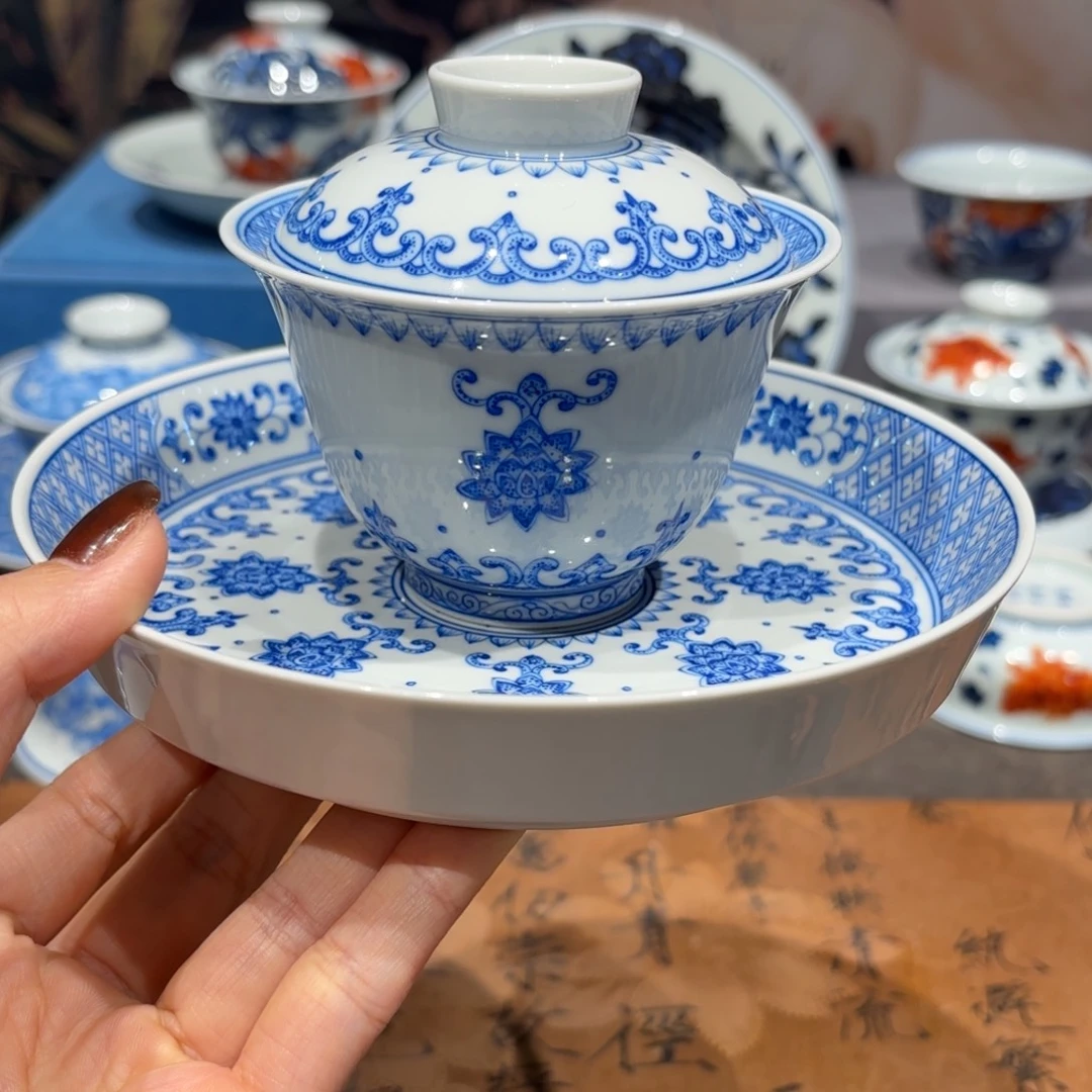 手工手绘陶瓷茶具