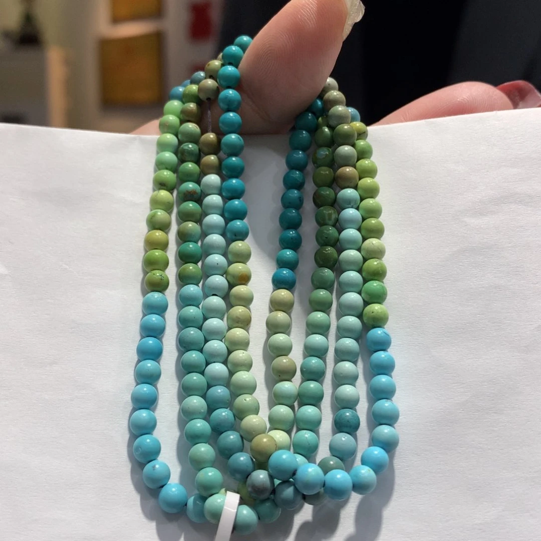 绿松石长链未镶嵌