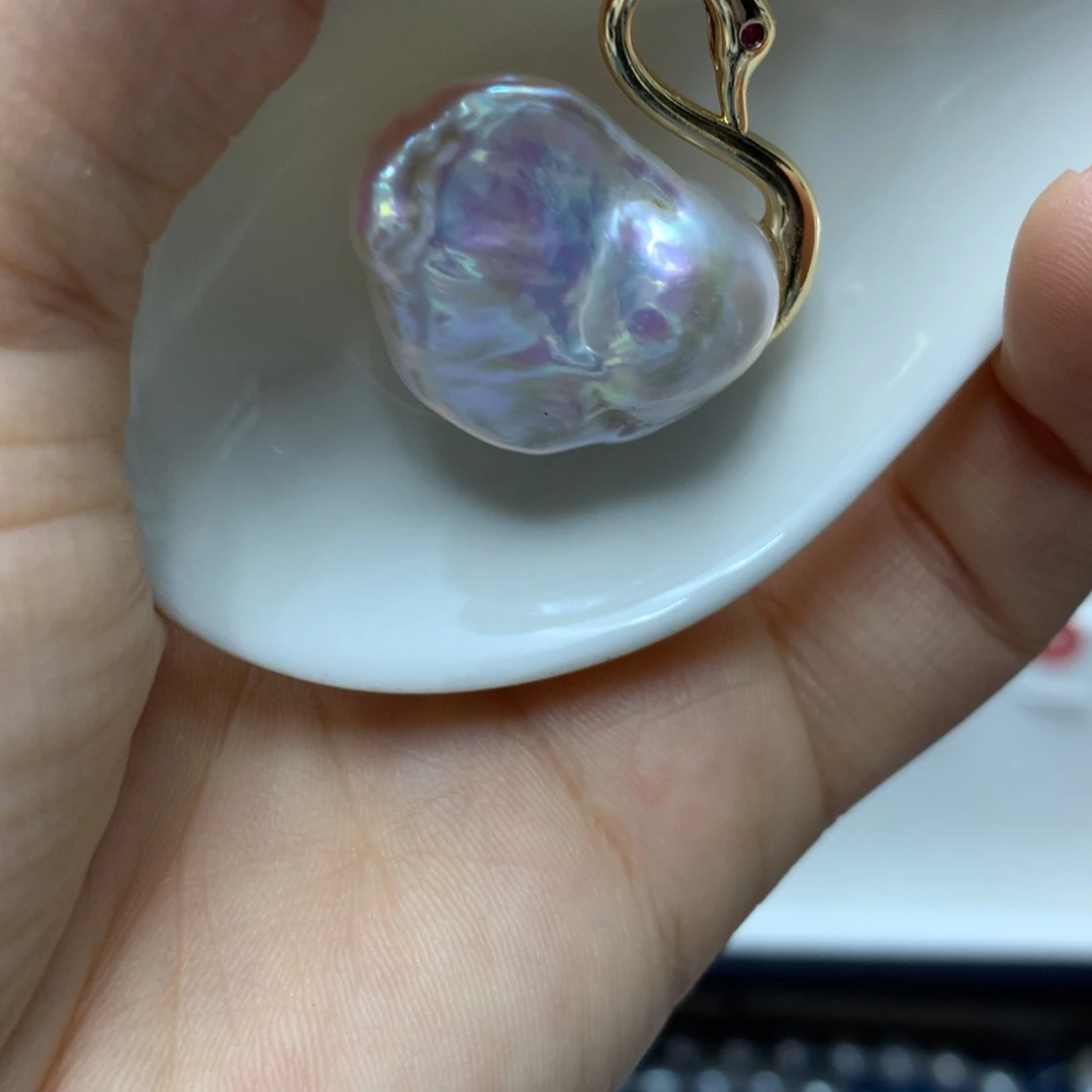 未镶嵌其他淡水珍珠