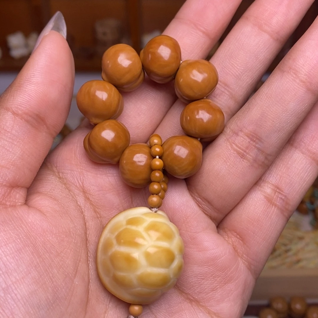 吊坠猴头核桃全品屁桃手捻➕大富甲