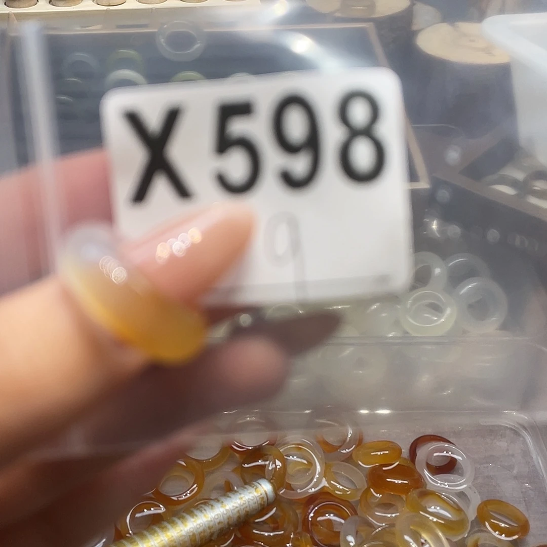 玛瑙/玉髓未镶嵌戒指598