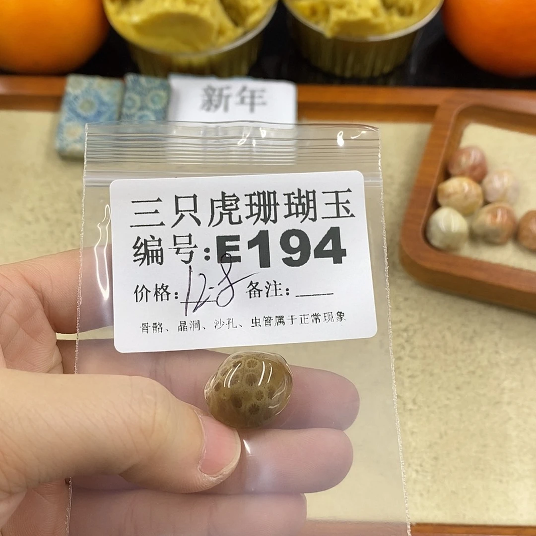 硅化珊瑚（珊瑚玉）1未镶嵌祖****盛