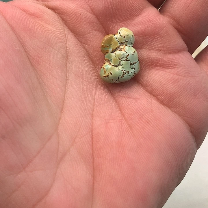 绿松石未镶嵌颈饰