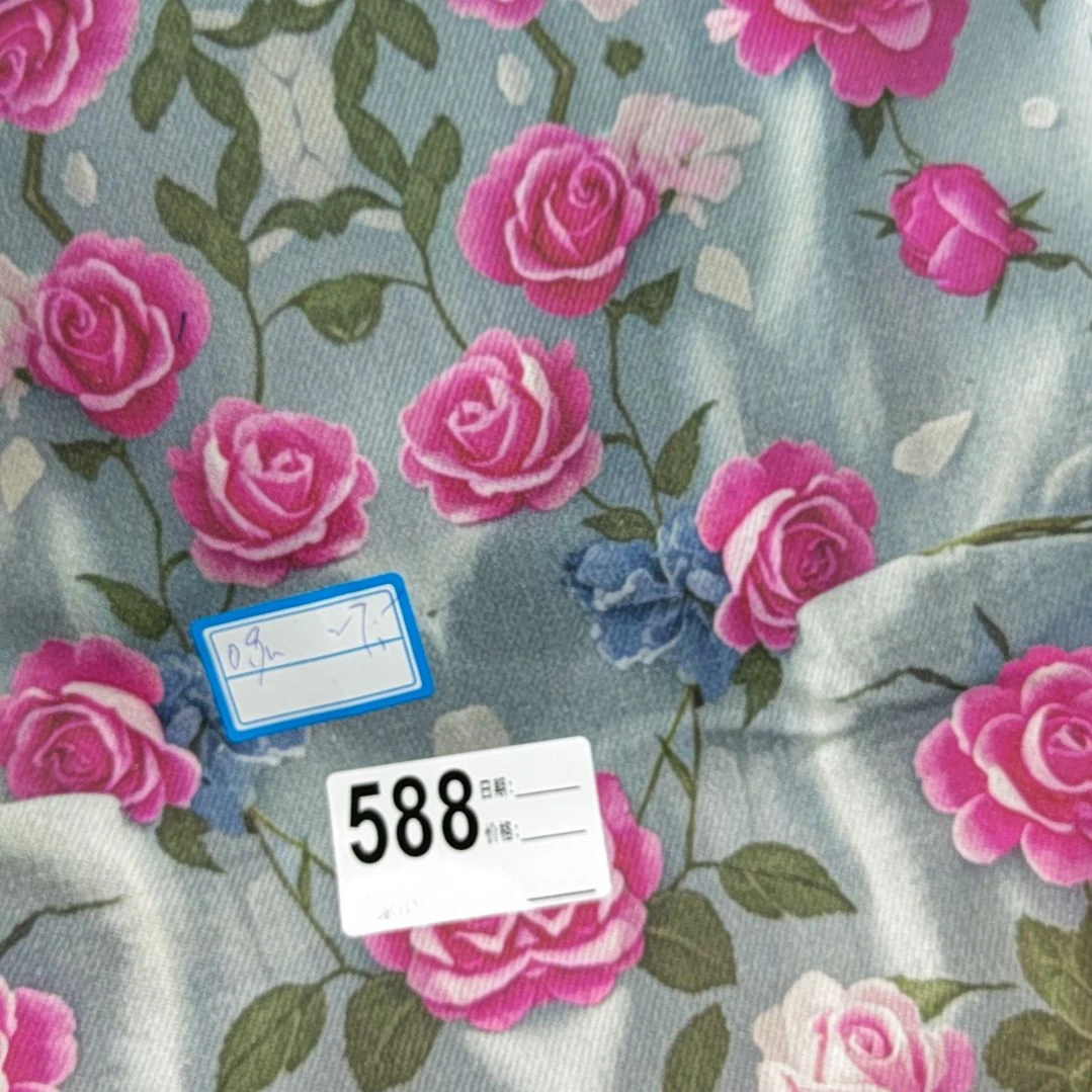 3D数码印花牛仔面料1*1.5