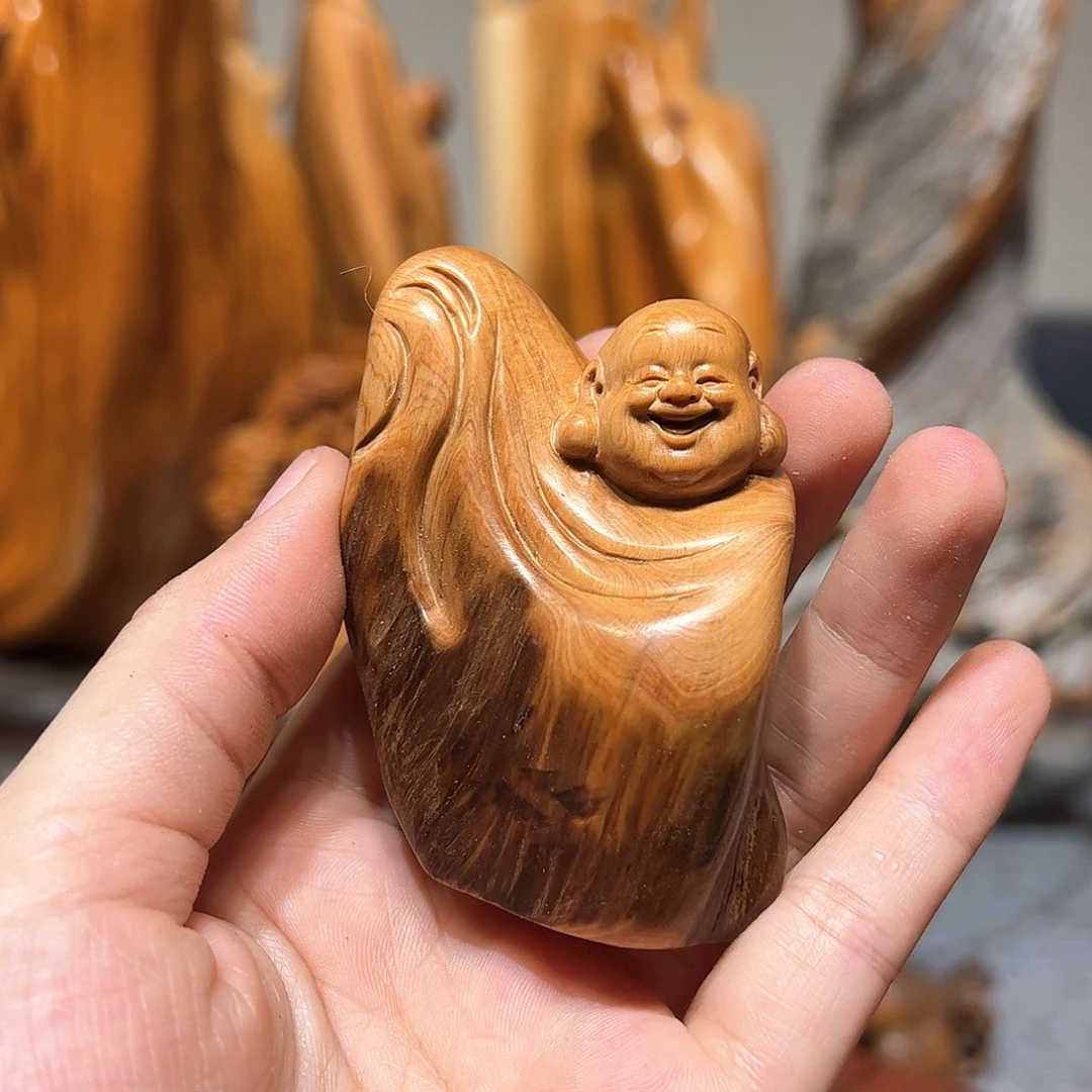 柏木崖柏木手把件摆件
