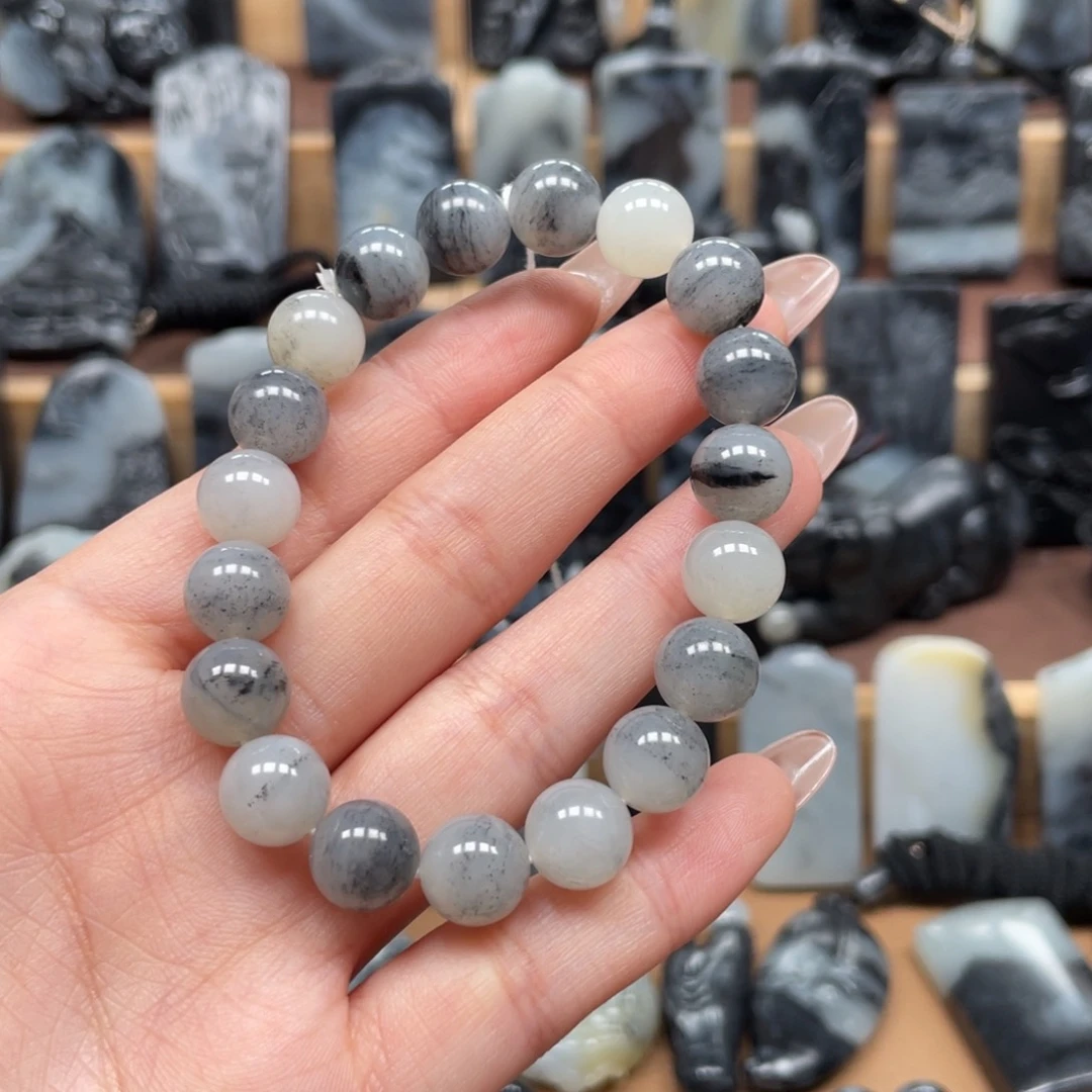 和田玉手链未镶嵌