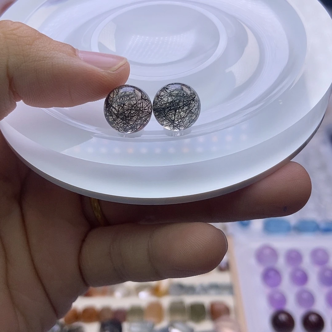 C***l未镶嵌手串水晶定制打孔不退换