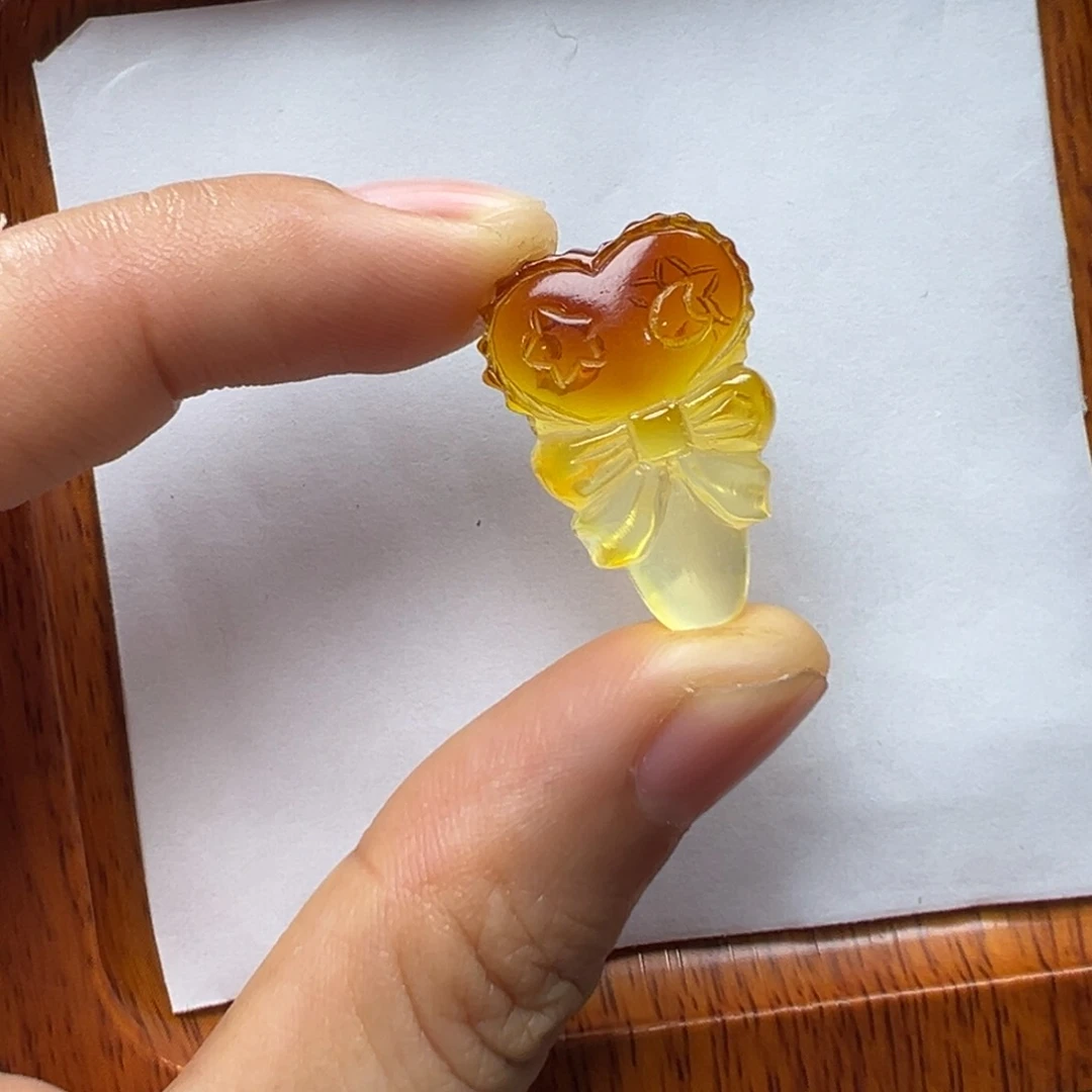 琥珀吊坠(不含链)未镶嵌