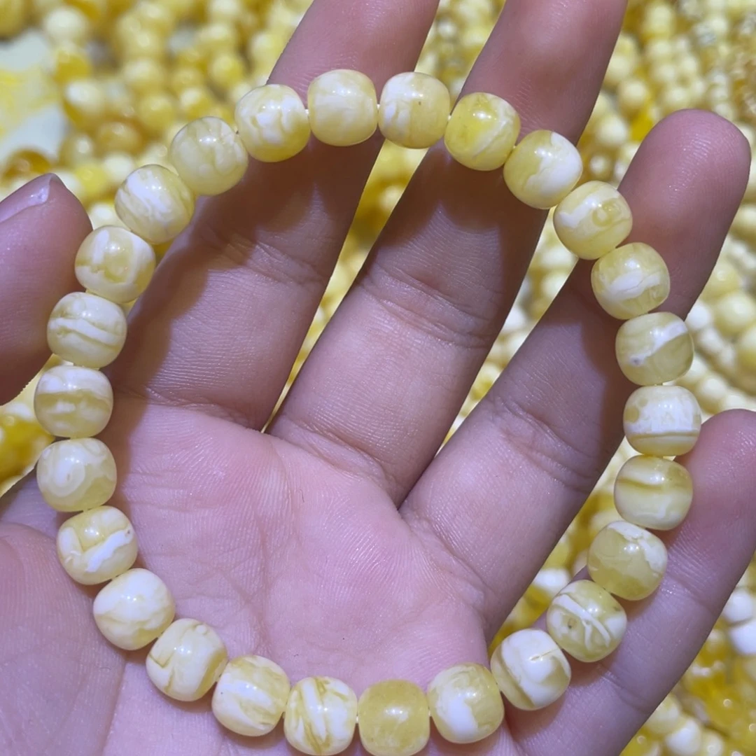 蜜蜡未镶嵌珠宝奇石8m