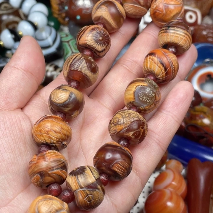 玛瑙/玉髓未镶嵌颈饰