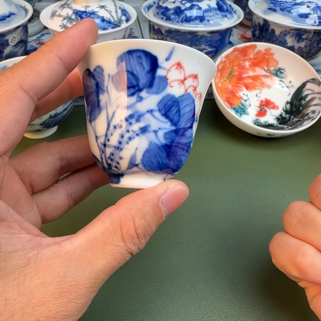 陶纯手工纯手绘茶具357