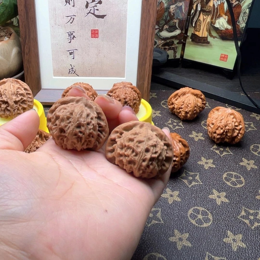 吊坠文玩核桃42宫灯