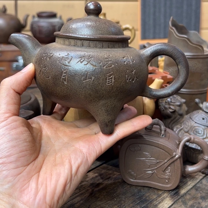 天***齊紫砂茶壶紫砂壶作品