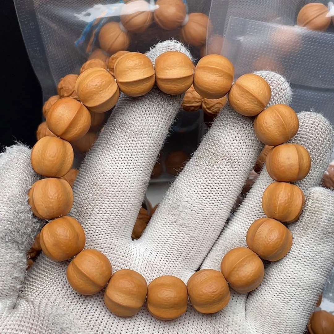 手串猴头核桃微瑕鲨鱼