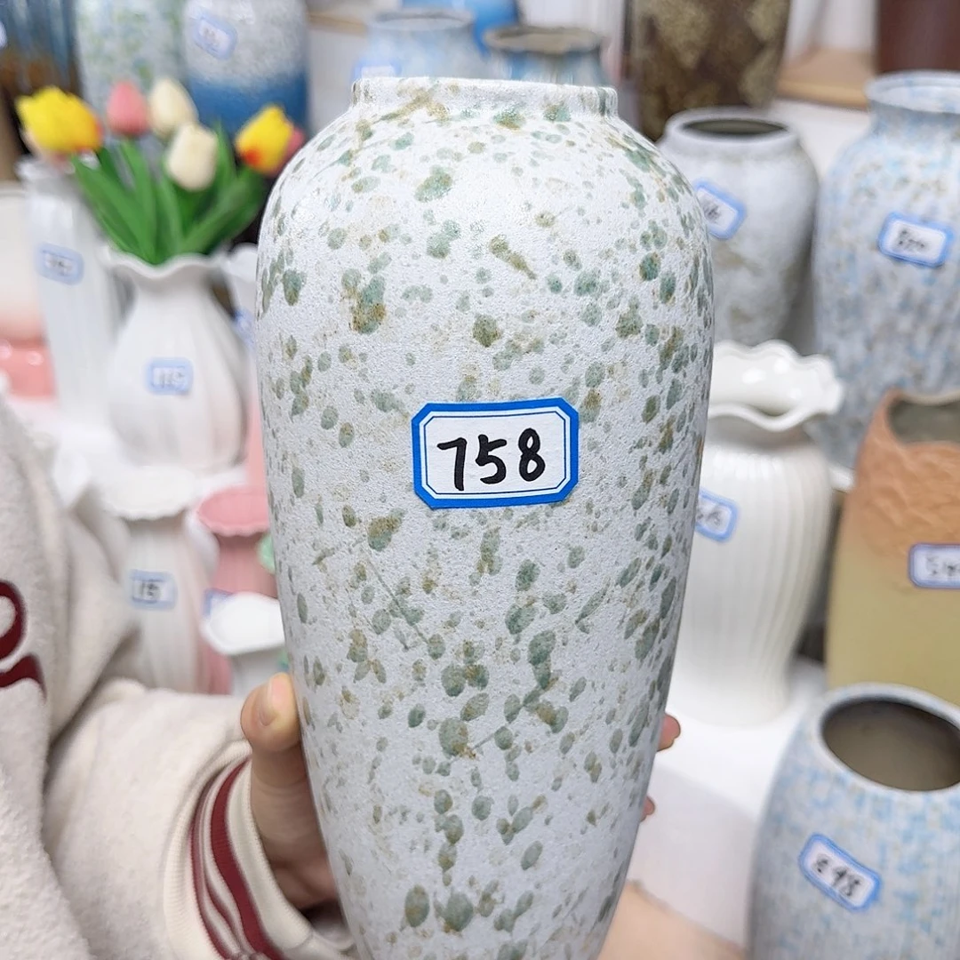 瓶758号复古陶瓷高25厘米一个