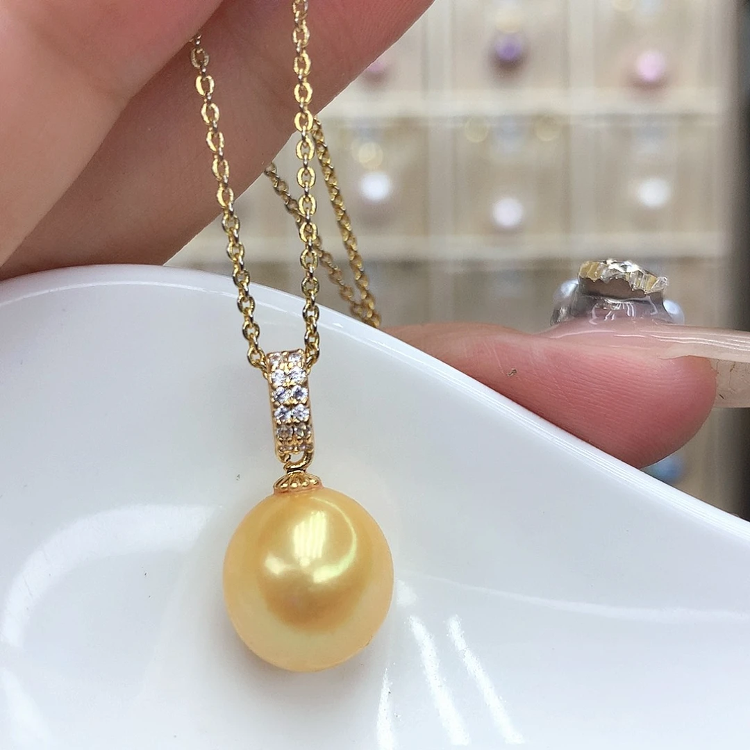 淡水珍珠合金颈饰