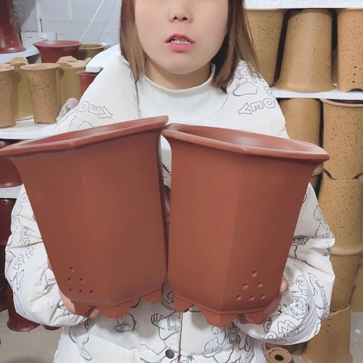 紫砂宜兴紫砂花盆