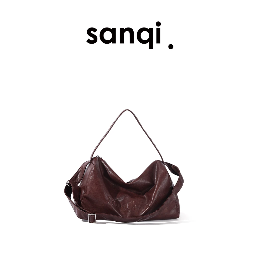 【挼捏捏2760-1】sanqimtime小叁七2760-1#斜挎单肩大容量包健身包