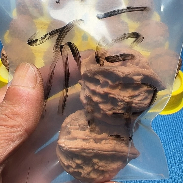 恭***意吊坠桃核大沽石全品无修