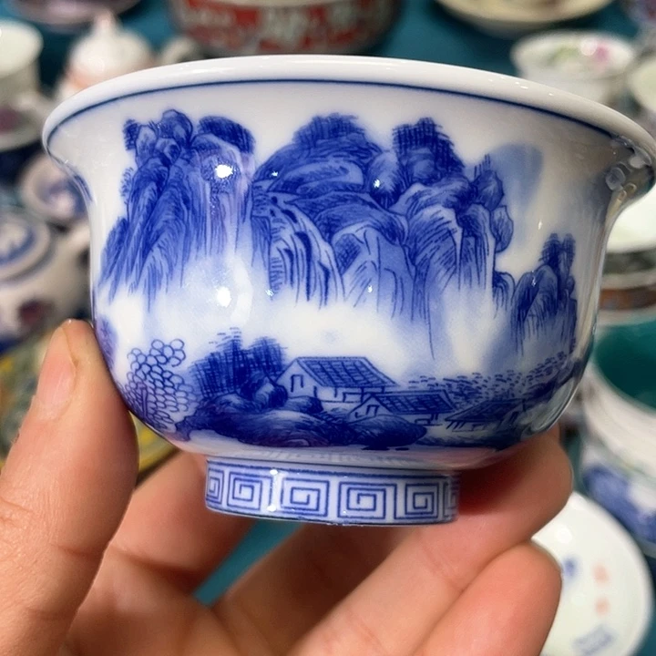 景德镇陶瓷艺术主人杯13344