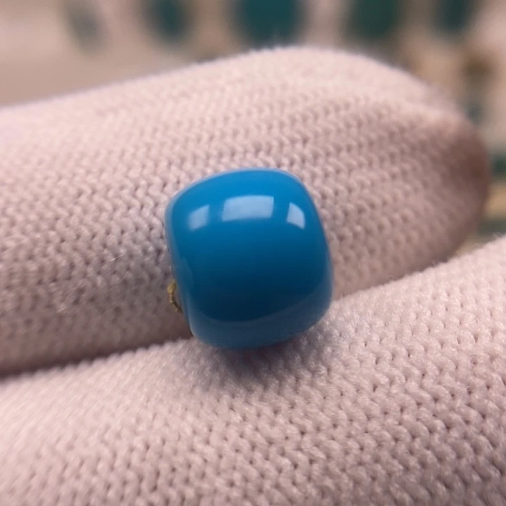 未镶嵌绿松石珠宝奇石老型10.2mmAA1013