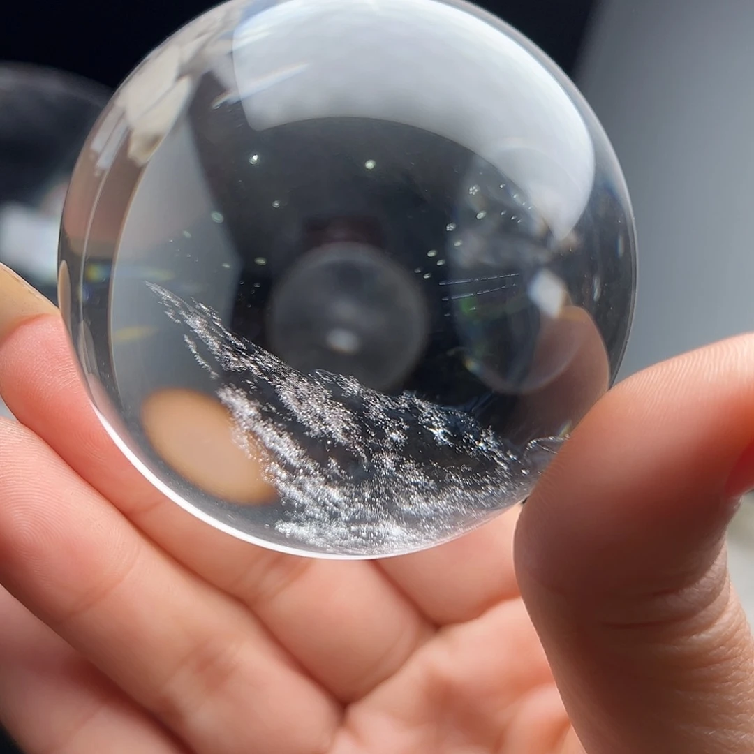 水晶水晶球摆件未镶嵌