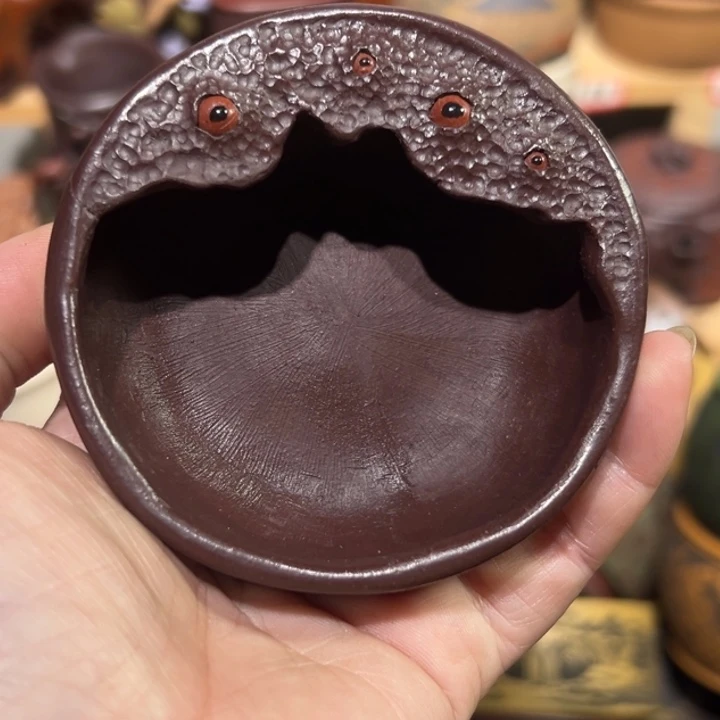 紫砂茶杯宜兴紫砂主人杯