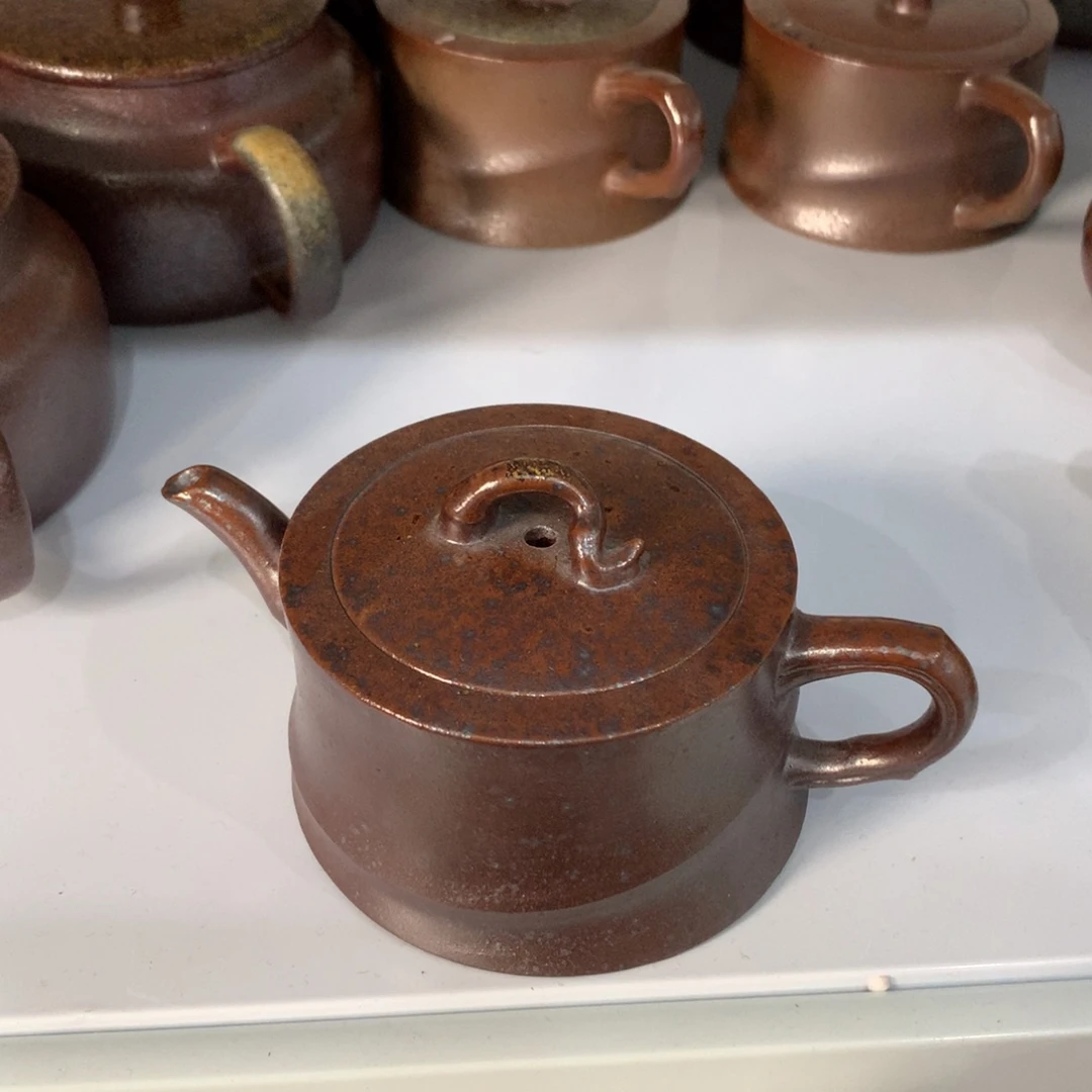 紫砂茶壶纯自然柴烧