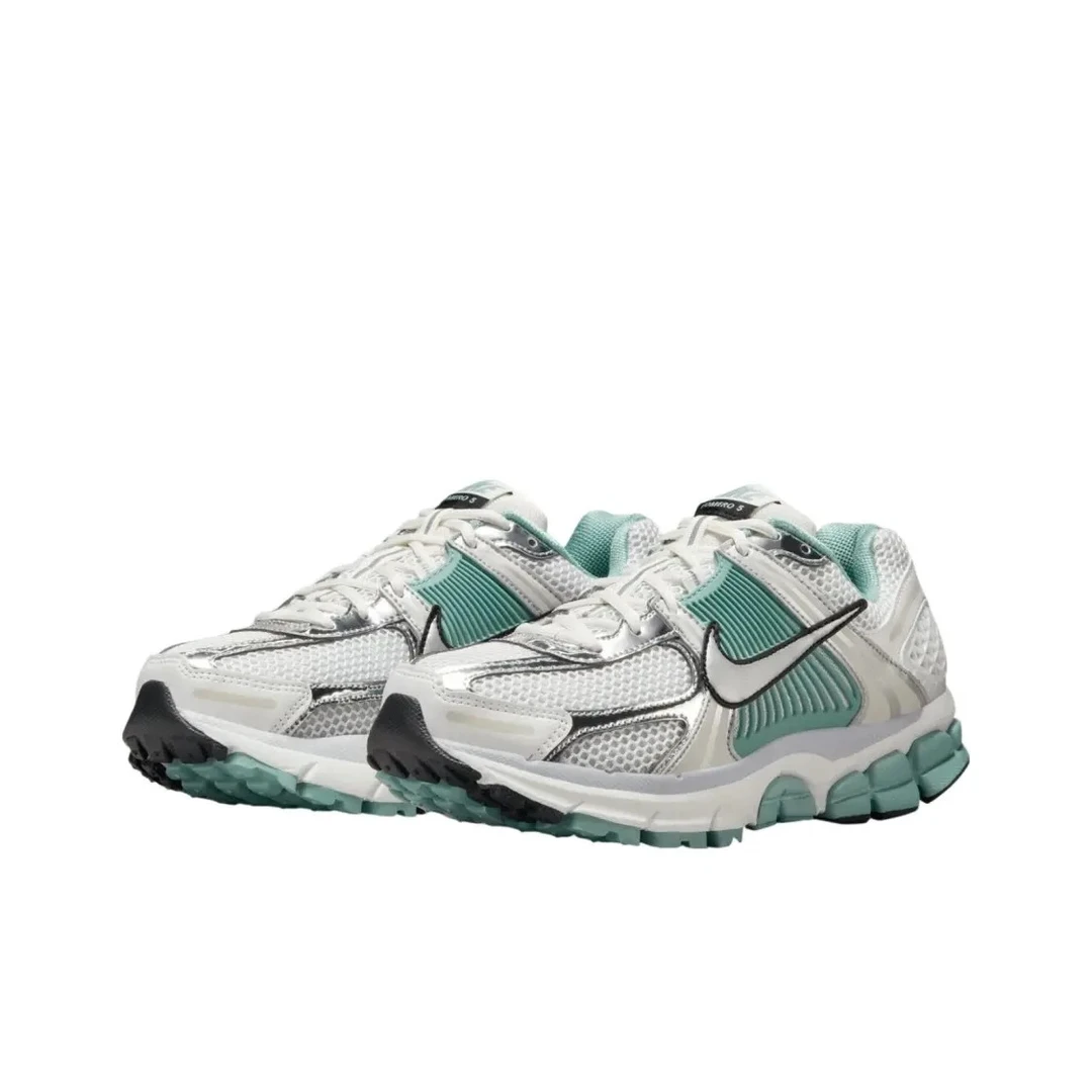 NIKE/耐克Vomero 5百搭舒适耐磨低帮跑步鞋男女同款白灰HF1877101