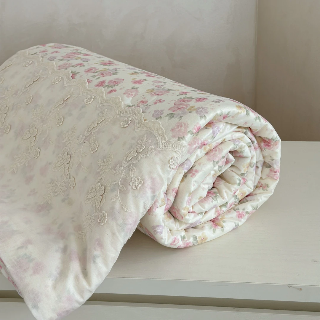 美玲 2025针织棉双人夏被【针织棉】夏凉被网红空调被机洗宿舍学生