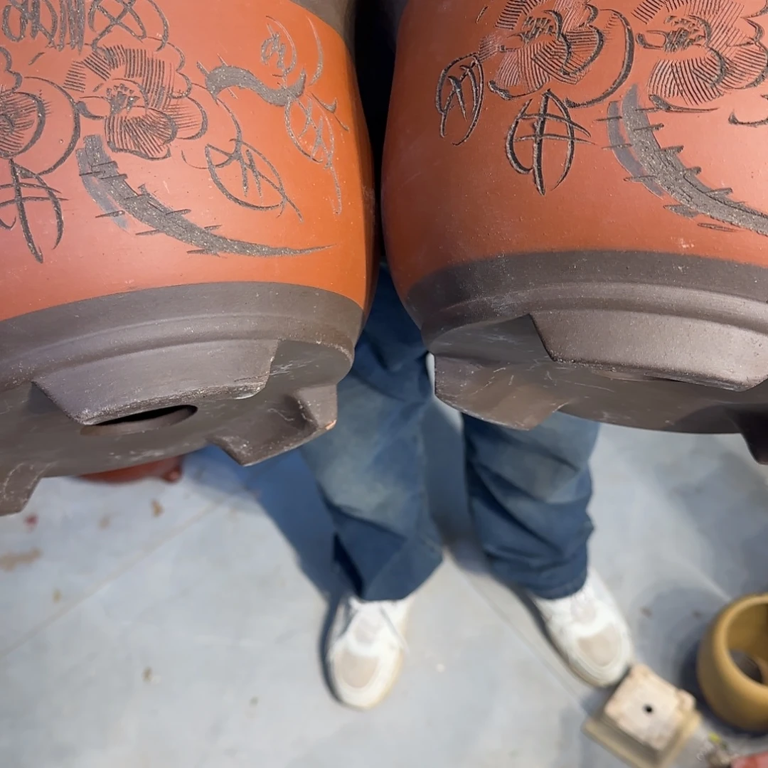 花盆紫砂口径23.14口径