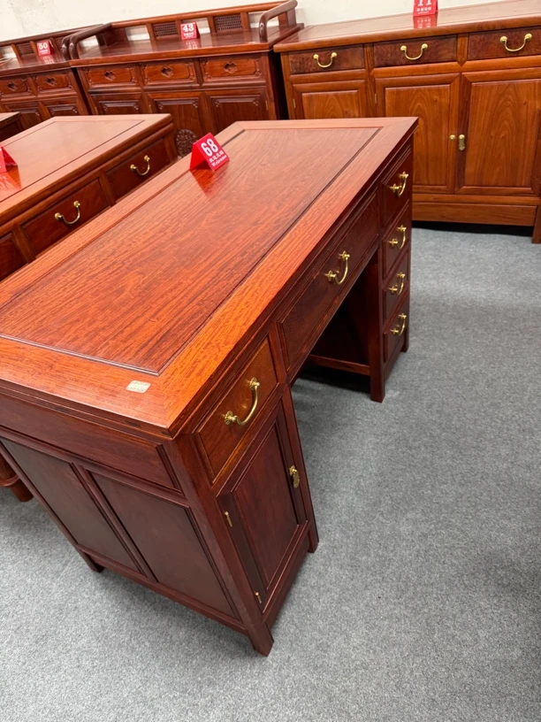 118×58×80大果紫檀办公桌