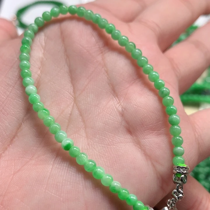 翡翠未镶嵌手链翡翠